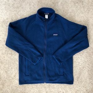 Men’s large Blue Patagonia zip up
